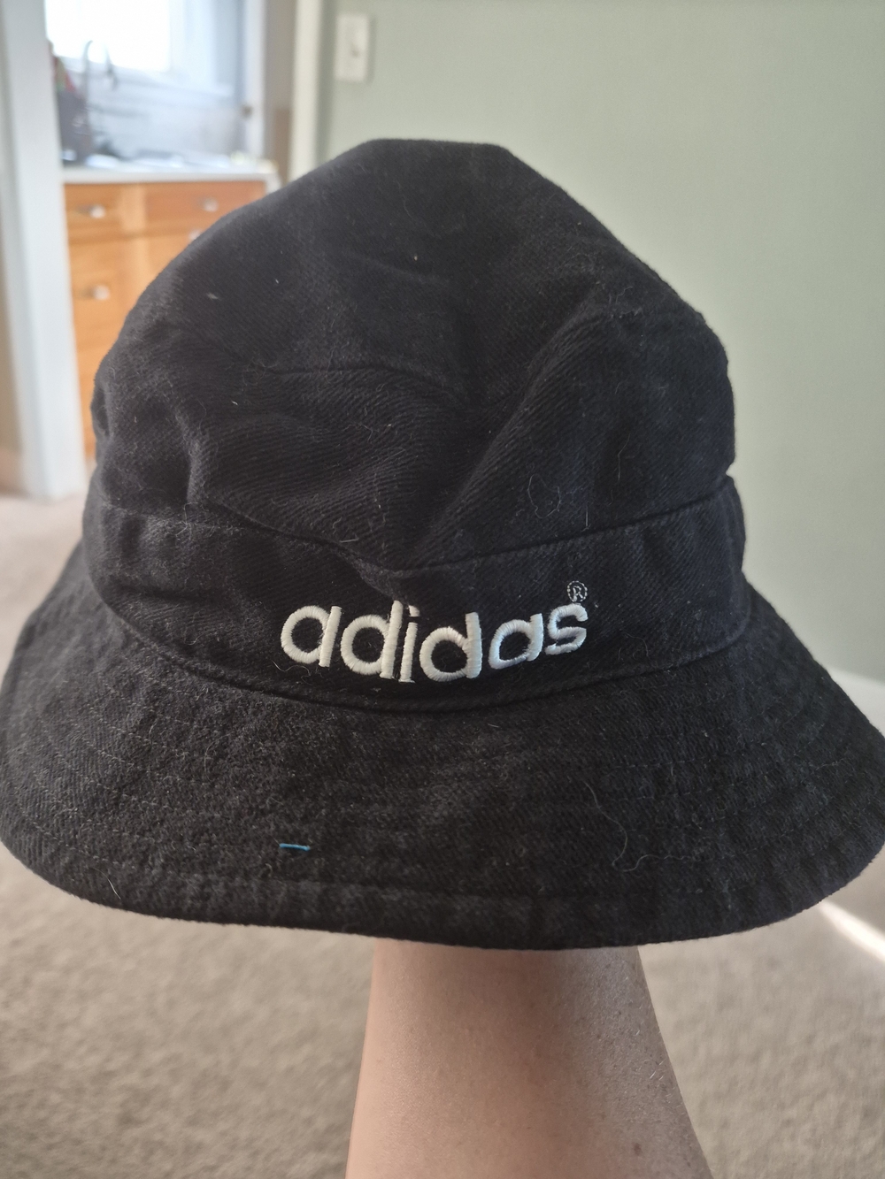 Adidas Black Bucket Hat